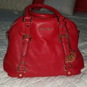 Authentic Michael Kors Leather Handbag